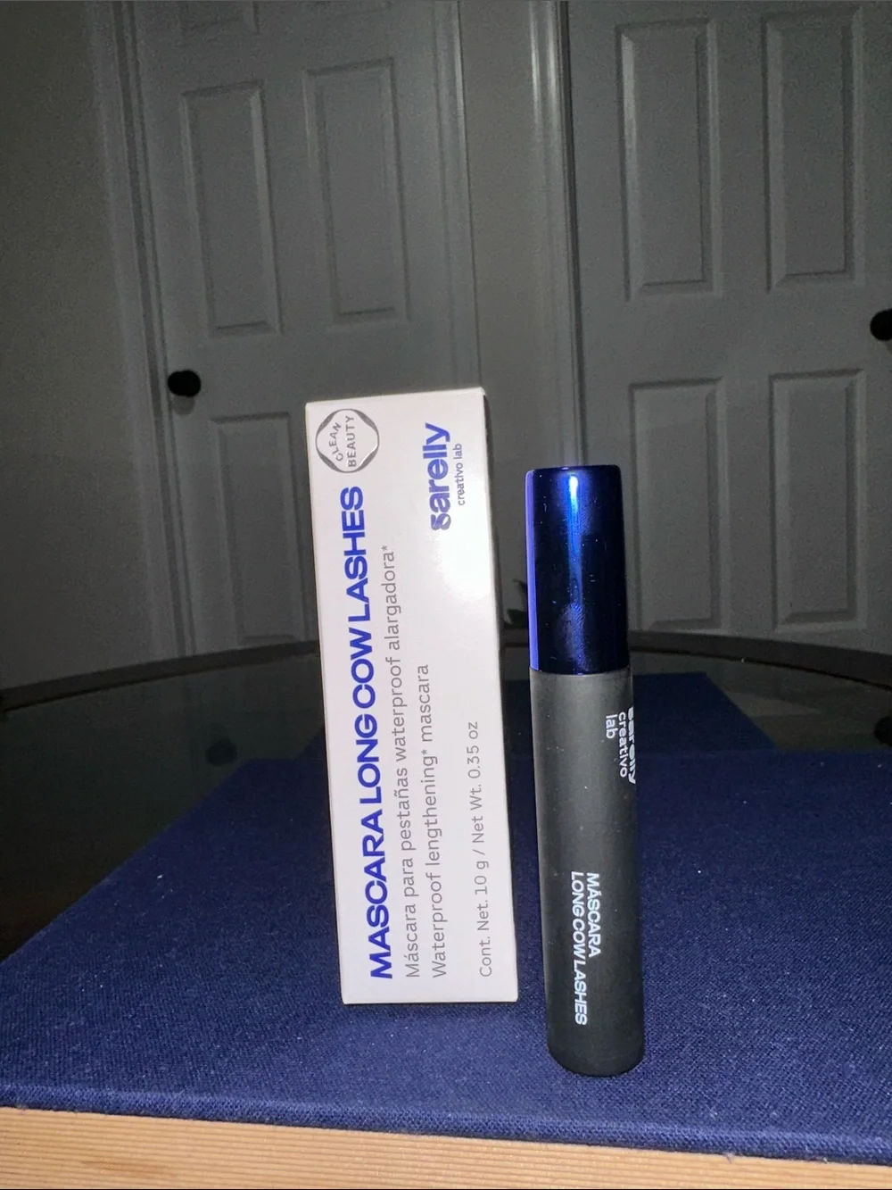 Sarelly Mascara Long Cowlashes - Black with Blue Cap